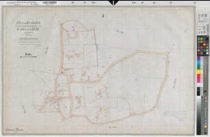 Ostbüren (Fröndenberg), Zusammenlegung Ostbüren, Brouillonkarte 2 Flur 2