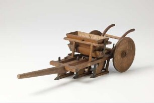 Modell einer Sämaschine, 2. Hälfte 18. Jh.