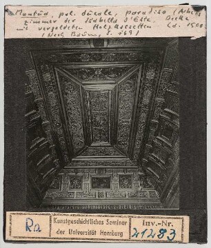 Mantua: Palazzo del Tè, Paradiso (Arbeitszimmer der Isabella d'Este), Decke