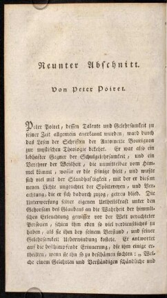 470-493, Neunter Abschnitt. Von Peter Poiret.