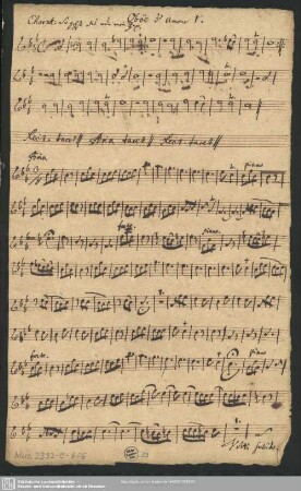 Oboe d'amore I.