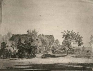Haus in Bäumen