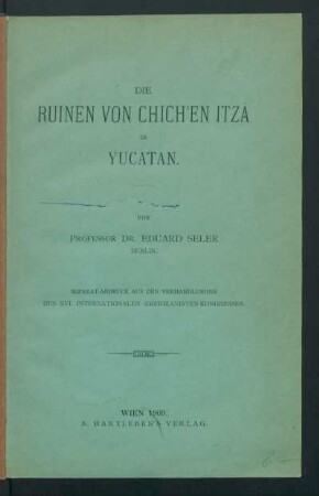 Die Ruinen von Chichén Itzá in Yucatan