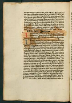 XXX. De sancto Juliano