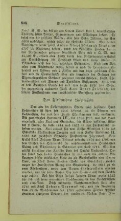 Das Fürstenthum Liechtenstein
