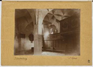 Petrikirche, Brandenburg/Havel: Innenansicht (aus: Skizzen- und Fotoalbum 12)