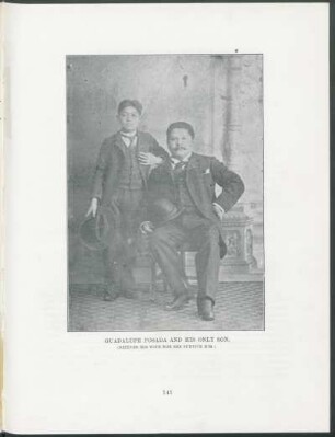 Guadalupe Posada and his only son. : (Neither his wife nor son survive him.)