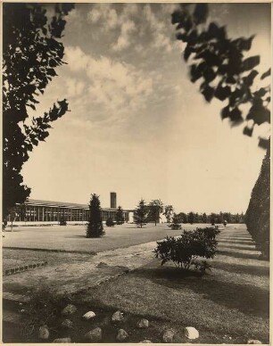 Maschinenfabrik Lindner, Berlin-Wittenau: Gartenanlage