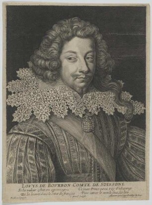 Bildnis des Lovys de Bovrbon de Soissons