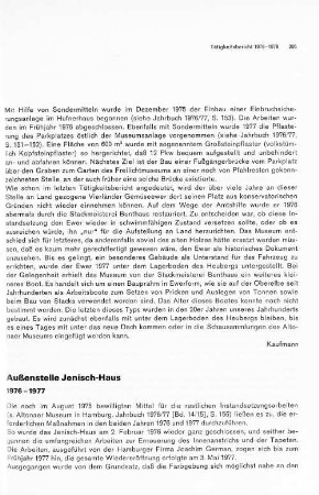 Außenstelle Jenisch-Haus