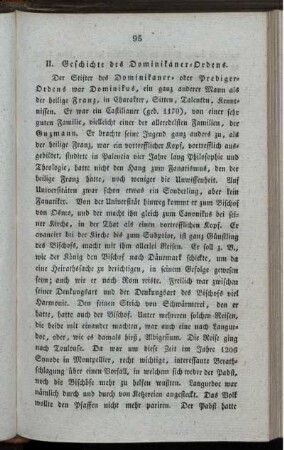 II. Geschichte des Dominikaner-Ordens