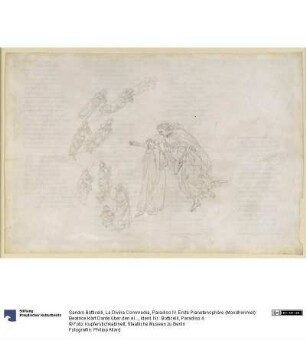 La Divina Commedia, Paradiso IV. Erste Planetensphäre (Mondhimmel): Beatrice klärt Dante über den eigentlichen Sitz der Seligen auf