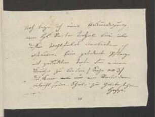 Brief von David Heinrich Hoppe an Regensburgische Botanische Gesellschaft