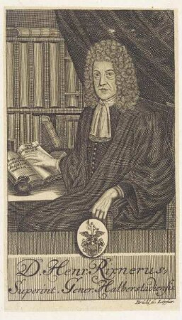 Bildnis des Henr. Rixnerus
