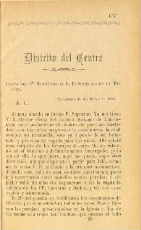 Distrito del Centro