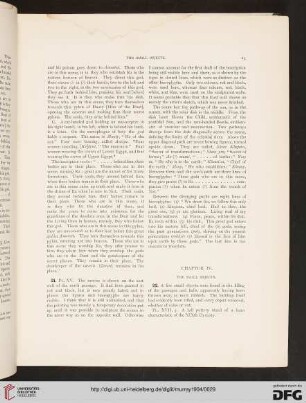 Chapter IV: The small objects