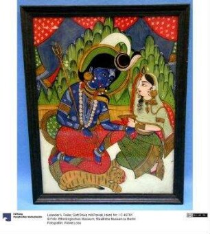 Gott Shiva mit Parvati