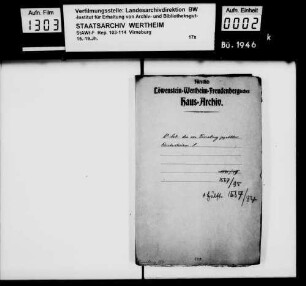 Zahlung der auf die Grafschaft Virneburg entfallenden Reichssteuern.