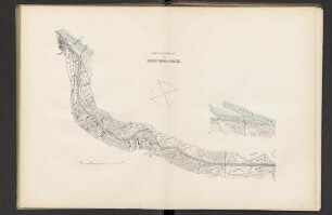 Situationsplan des Wiener Donau-Canales.