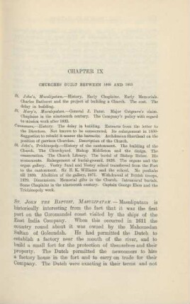 Chapter IX. Churches built between 1805 and 1815