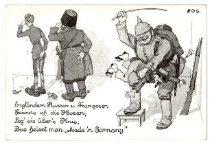 Nr. 15: Engländer, Russen u. Franzosen ... (1 mit Zensurvermerk, verboten)