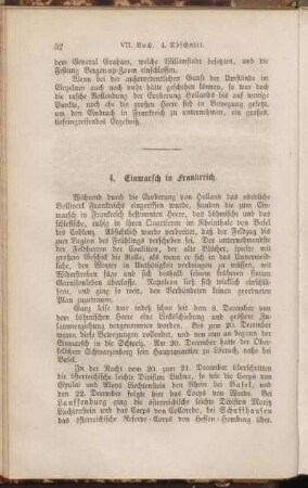 4. Einmarsch in Frankreich.