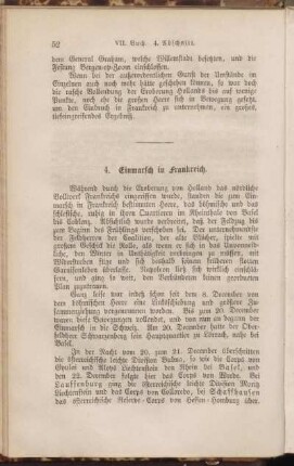 4. Einmarsch in Frankreich.