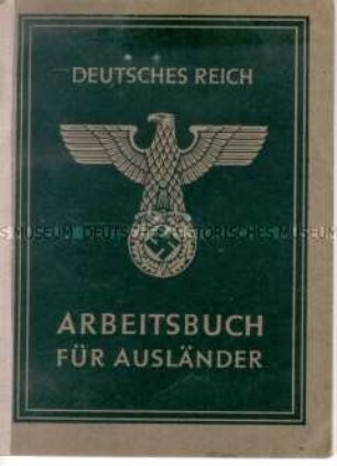 Arbeitsbuch für den italienischen Arbeiter Ottavio Marchi