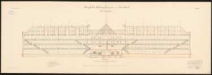 Zellengefängnis, Düsseldorf Männergefängnis: Schnitt 1:100