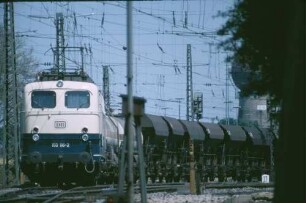 Kornwestheim Südwest Lok 150 116 Ausfahrt Güterzug