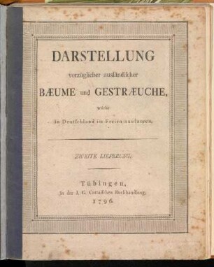 Zweite Lieferung