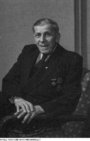 Otto Buchwitz, Porträts des Politikers, 1970?