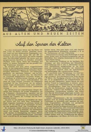 Aus alten und neuen Zeiten.