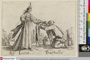 [Balli di Sfessania: Signora Lucia und Trastullo]
