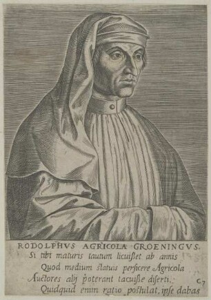Bildnis des Rodolphvs Agricola Groeningvs