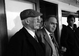 15. Tagung 1965 Physiker; Maikäferrede: Sir George P. Thomson, Otto Hahn