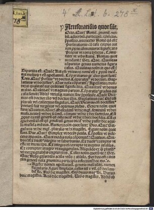 De VIII partibus orationis