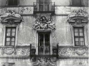 Fassade des Casa Serodine in Ascona
