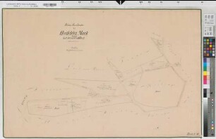 Marbeck (Borken), Teilung der Hoxfelder Mark, Bl.3 Brouillonkarte