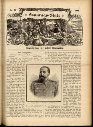 Ausgabe vom Sonntag, den 02. September 1900.