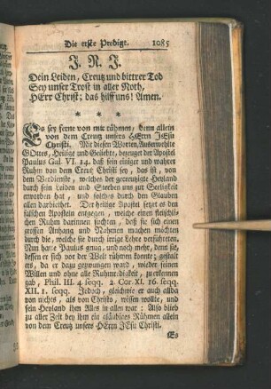 [Sieben Worte Christi von seinem Creutz.]