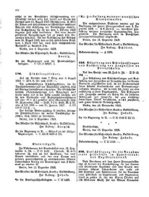 Herstellung weiterer preußischer Stempelmarken : [Amtlicher Teil]