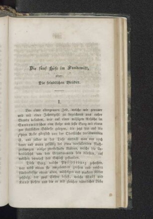Die fünf Höfe im Sundewitt, oder: Die feindlichen Brüder.