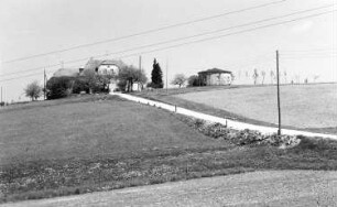 Steina. Blick zu Holländermühle und Gehöft