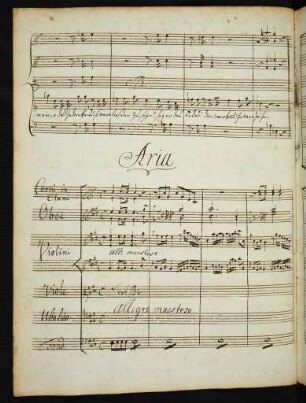 Aria: Rüste dich, Mann, zur Stärke