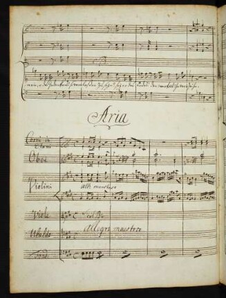 Aria: Rüste dich, Mann, zur Stärke