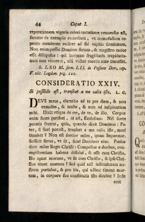 44-54, Consideratio XXIV XXIX