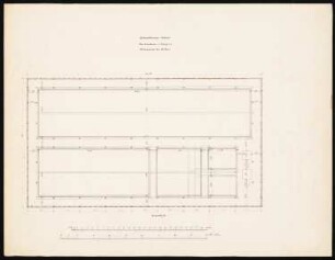 Chemische Fabrik »Kanne« (Kunheim & Co.), Berlin-Niederschöneweide Schwefelsäure-Fabrik: Grundriss des Lagergeschosses (EG)