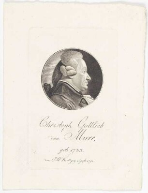 Bildnis Christoph Gottlieb von Murr