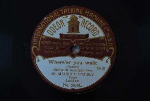 Where'er you walk : [from "Semele"] / (Handel)
